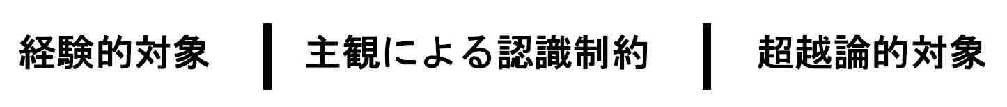 現象と物自体の超越論設定2